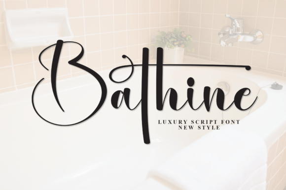 Bathine: Mastering the Luxury Script for High-End Design