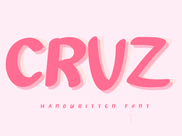 Cruz: The Sweet and Friendly Handwritten Font for Every Creative Project