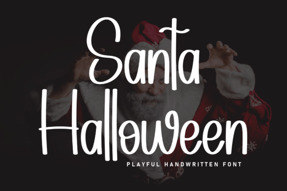 Embrace the Crossover: A Designer's Guide to the Santa Halloween Font