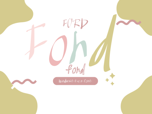 Ford: The Handwritten Font That Feels Like a Friendly Conversation