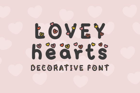 Lovey Hearts: The Playful Font for Creative Projects
