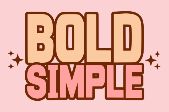 Make Your Message Pop with Bold Simple