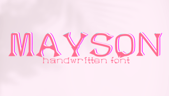 Mayson: The Handwritten Font That Feels Like a Friend
