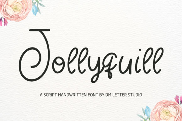 Meet Jollyquill: The Script Font with a Natural, Confident Flow