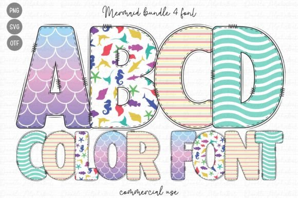 Mermiad: A Playful Display Font for Joyful Design