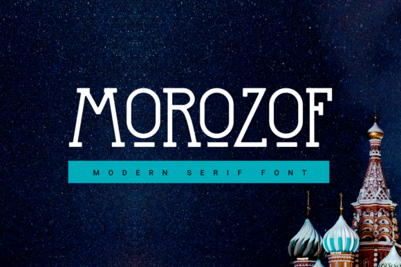 Morozof: The Bold Serif for High-Impact Headlines