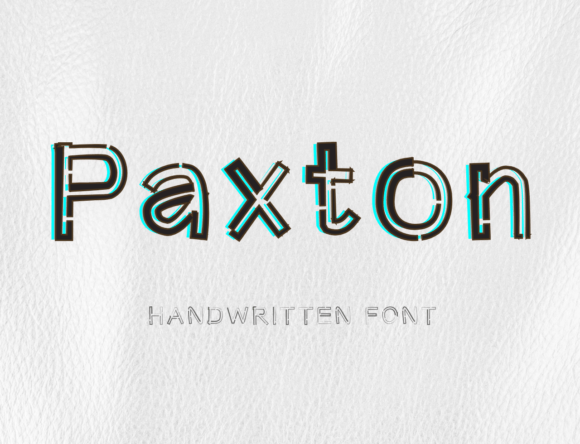 Paxton: A Display Font That Brings Quirky Energy to Your Designs