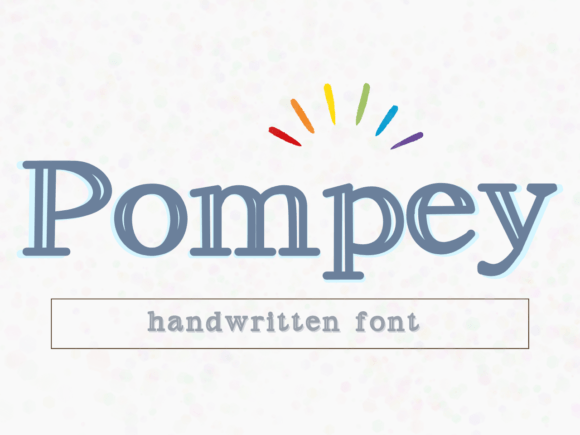 Pompey: The Handwritten Font That Brings Projects to Life