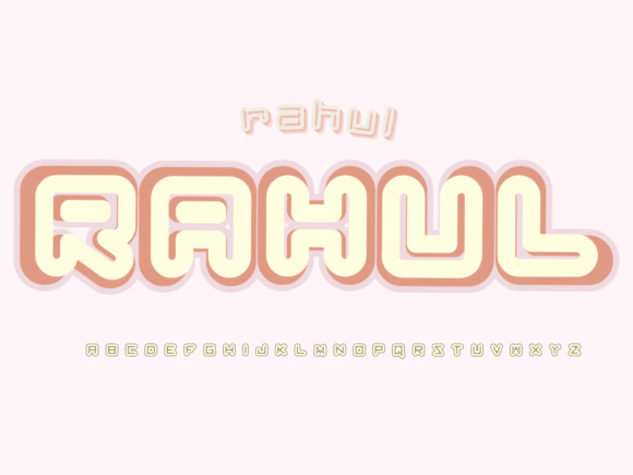 Rahul: The Quirky Display Font That Feels Like a Friend