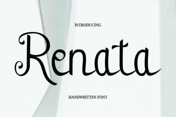 Renata: A Modern Script Font for Creative Projects