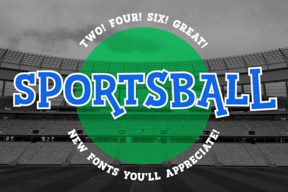 Sportsball: A Slab Serif Built for Bold, Athletic Design
